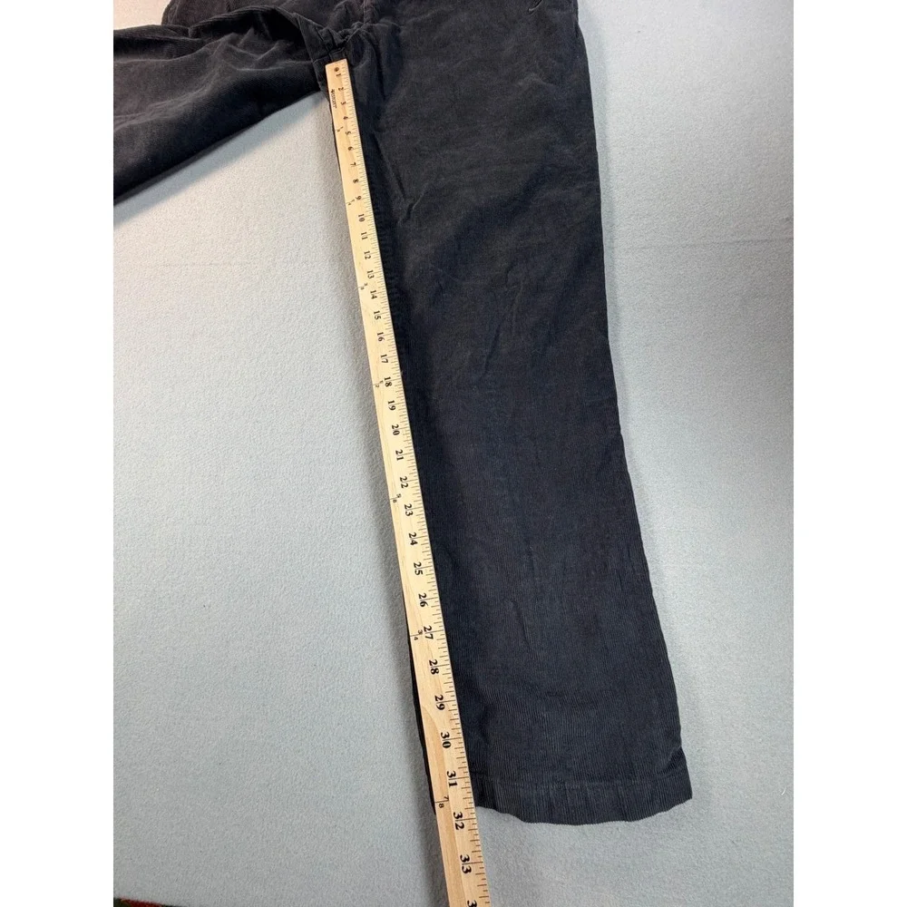 Nike Y2K Mens Corduroy Chino Pants 38x34 Charcoal Grey Straight Leg